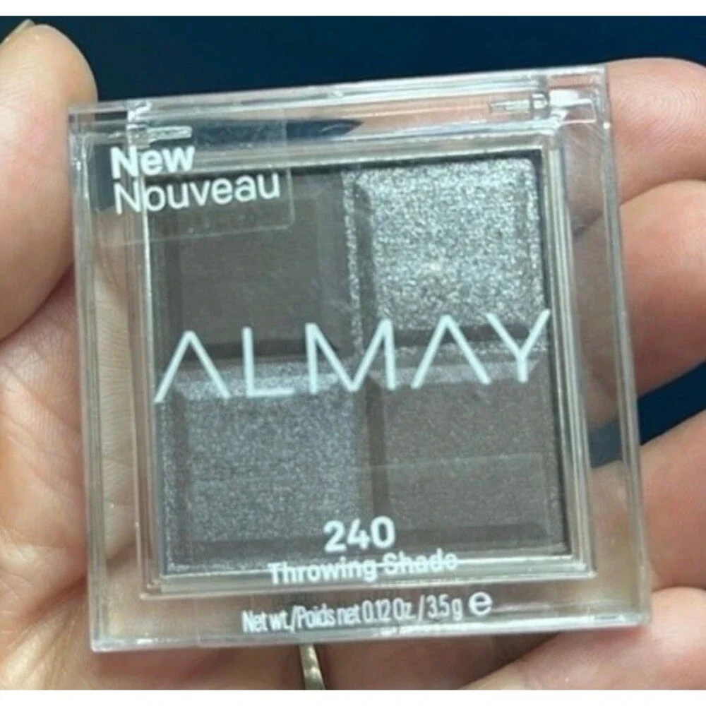 Almay Shadow Squad Eyeshadow Palette 240 Throwing Shade Monochrome Quad